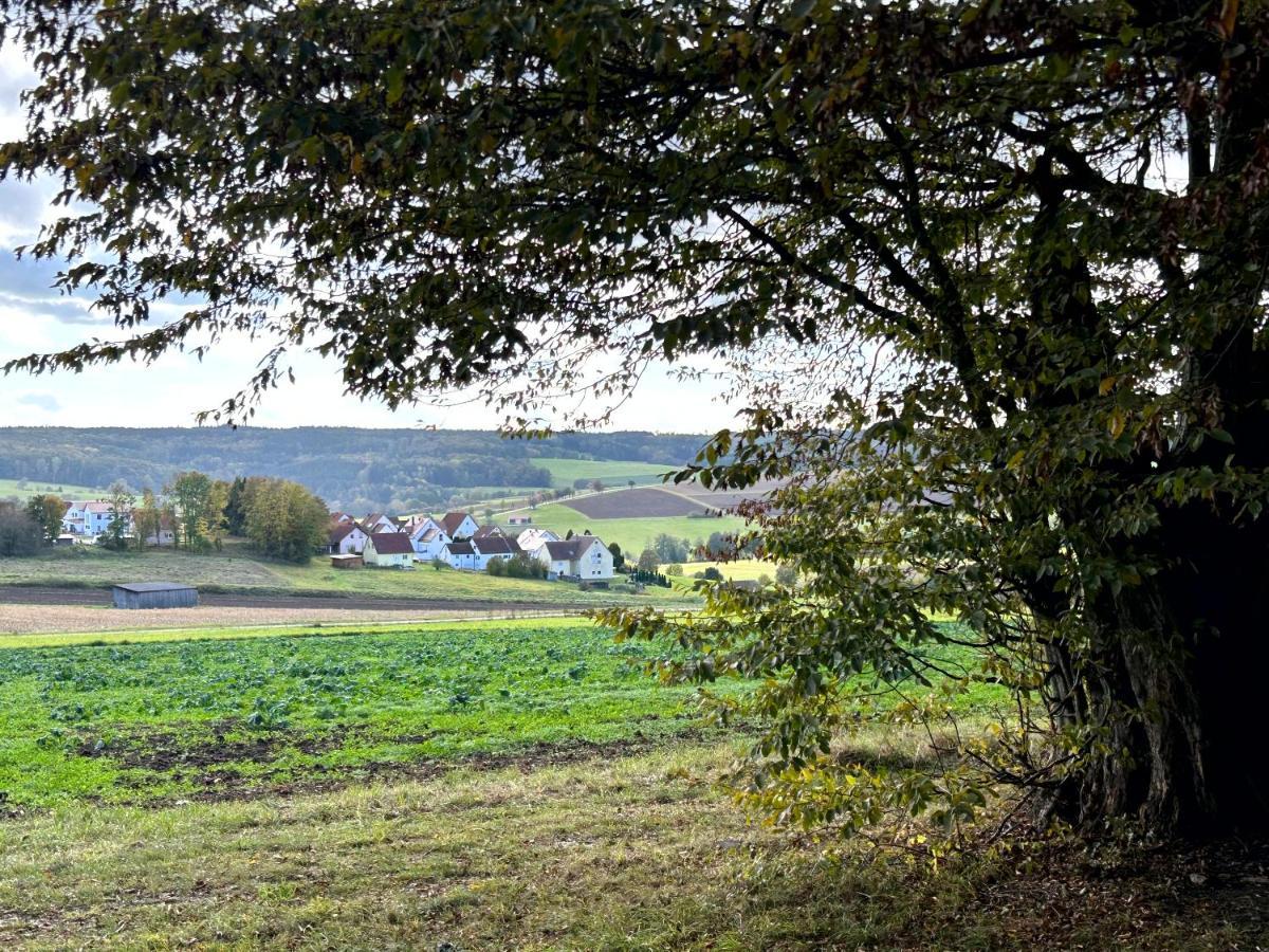 Ferienwohnung Im Usseltal - Monheimer Alb - Altmuehltal - Familie Geyer - Daiting Monheim  Exterior foto